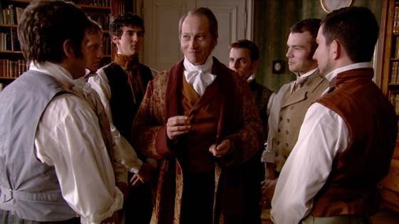 Maske fuer TV-Produktion — Szene Hahnemann