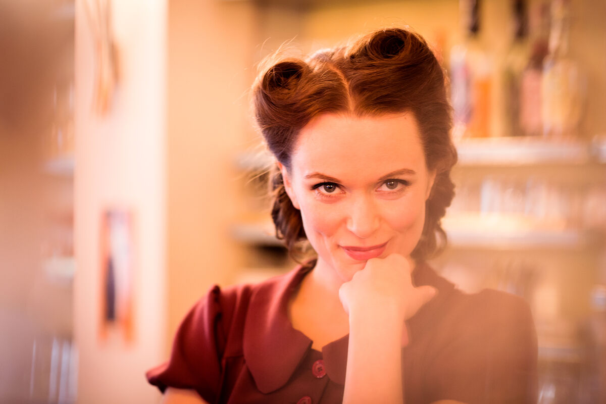 Hair Styling fuer Fotoshooting