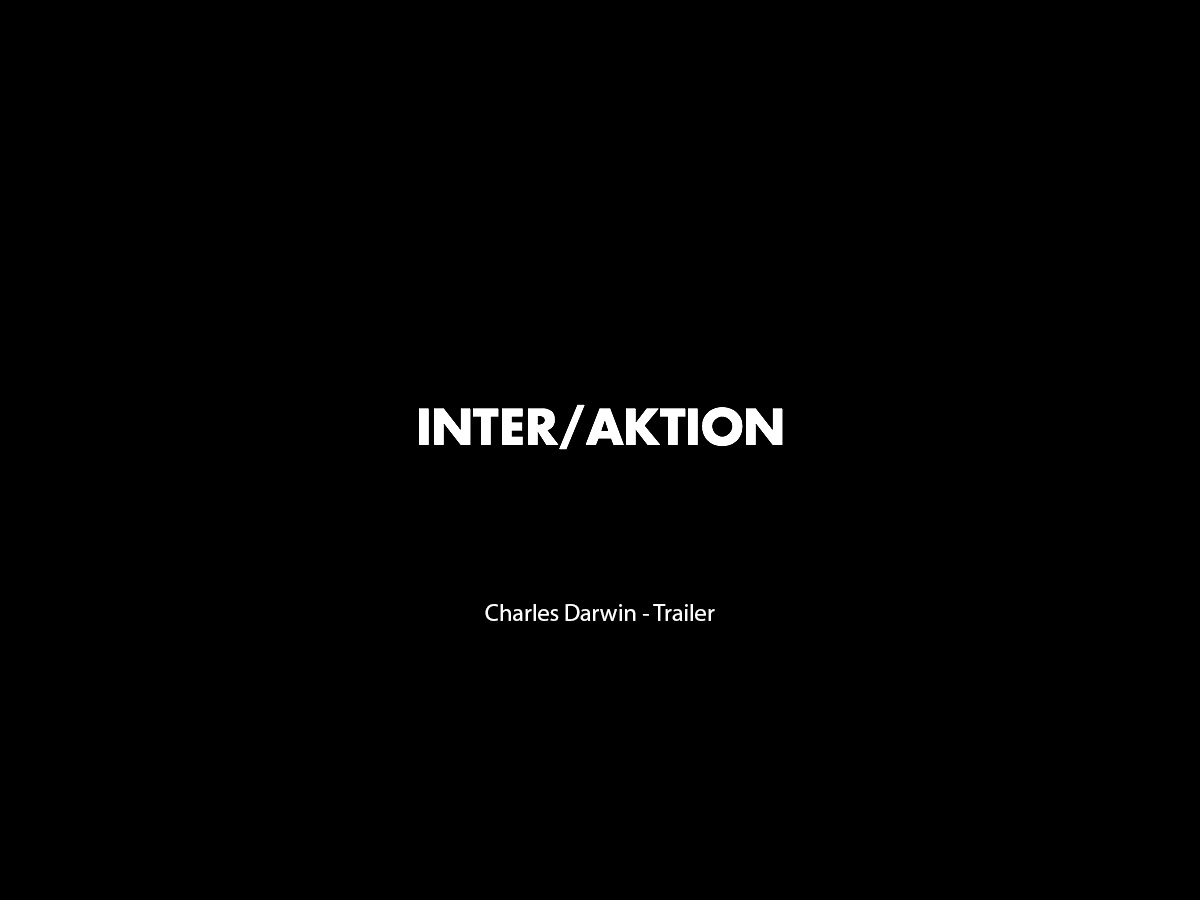 Maske fuer INTER AKTION Charles Darwin Trailer